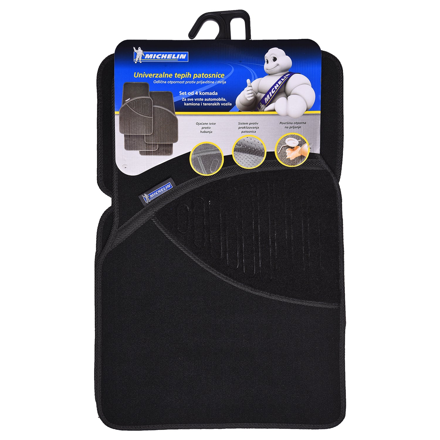 MICHELIN Premium Carpet Mats - set of 4 - Super Tyre Tec
